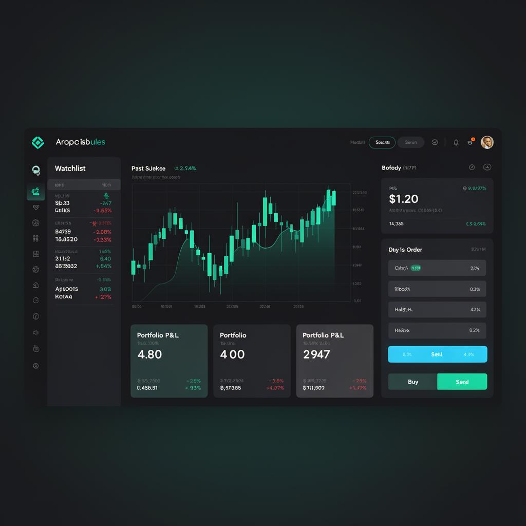 PulseTrade | Trading Dashboard preview